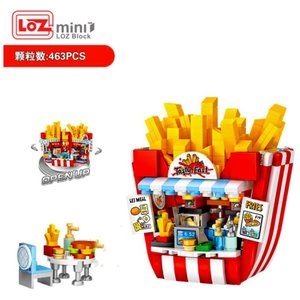 LOZ MINI Blocks - Building Toys Bricks Fries & Burger Shop